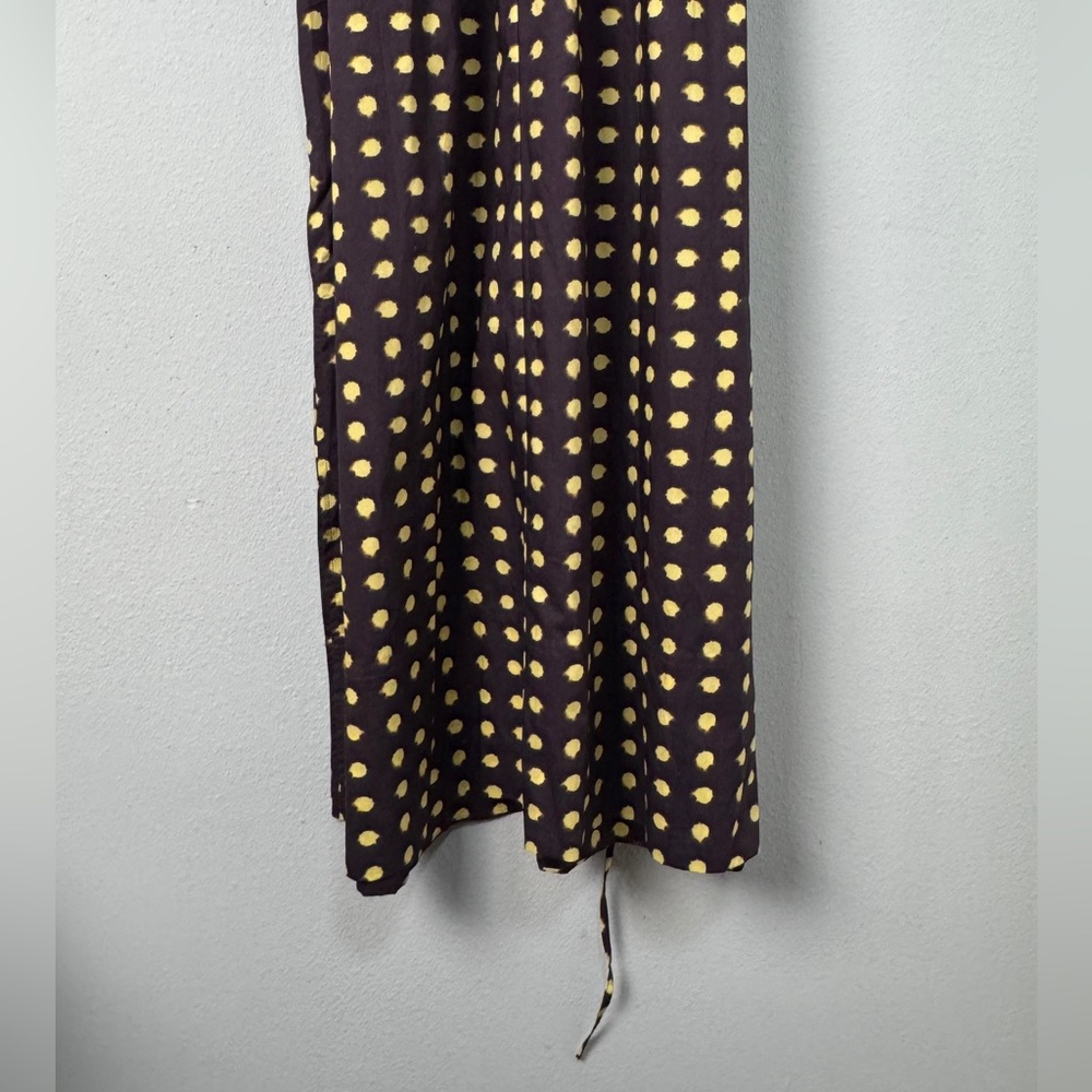 NWT J. Crew Button-up Midi‎ Dress in Dot Cotton Poplin Size Medium Polka Dot - Picture 10 of 16